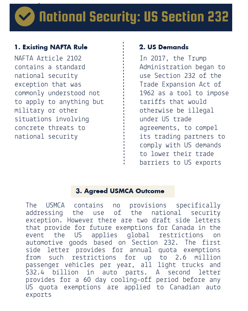 NAFTA - USMCA